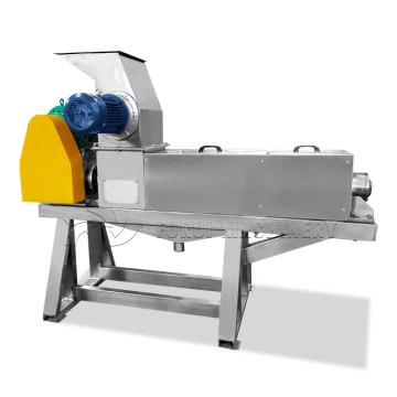 Hot selling organic waste screw dewatering machine/double screw press apple juice press